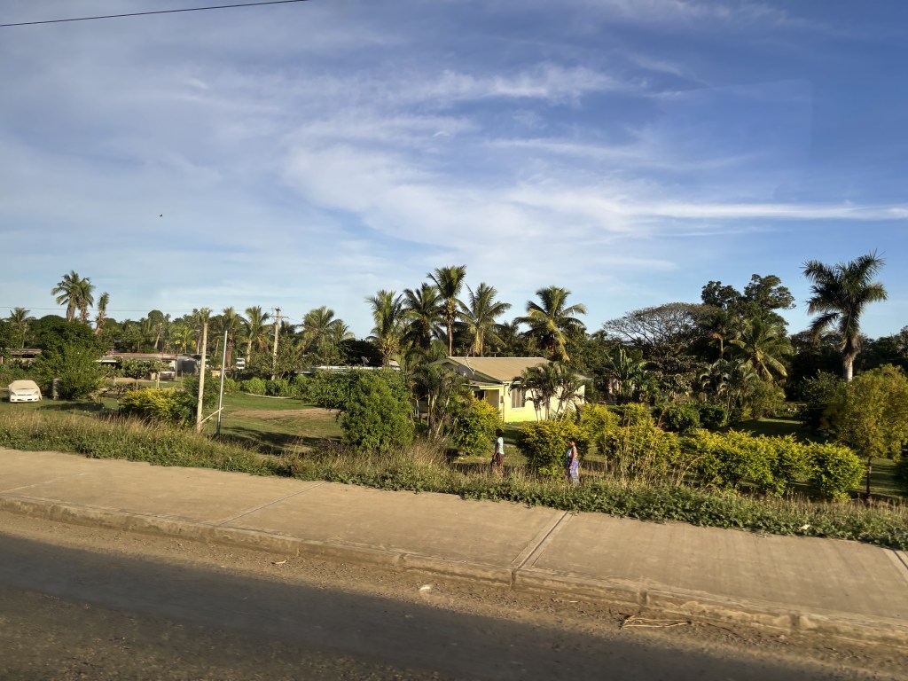 Building among trees